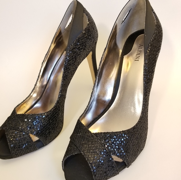 Alfani Lyrra Peeptoe Heels, Size 9.5M - Picture 9 of 14